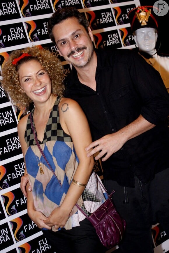 Fabíula e Alexandre Nero foram casados por 10 anos e terminaram o relacionamento em 2011