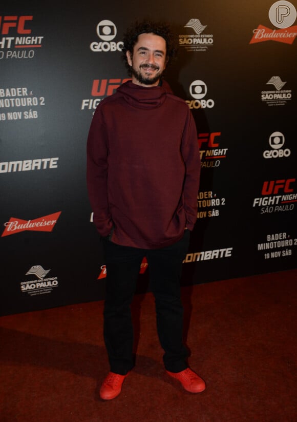 Felipe Andreoli assistiu o UFC no Ginásio do Ibirapuera, em São Paulo, na madrugada deste sábado, 19 de novembro de 2016