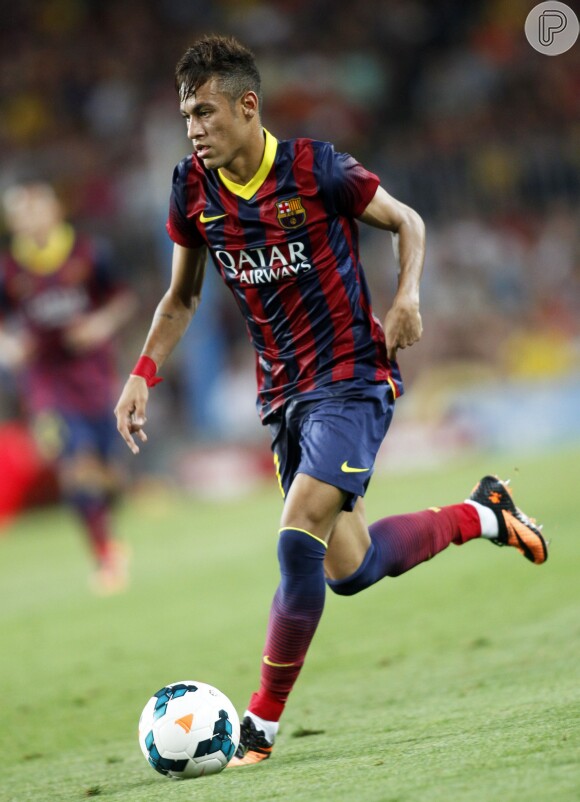 Diagnosticado com gastroenterite, Neymar foi vetado da partida do Barcelona contra o Gestafe nesta quarta-feira, 8 de janeiro de 2014