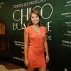 Letícia Colin prestigia o espetáculo 'Todos os Musicais de Chico Buarque em 90 Minutos', no Rio