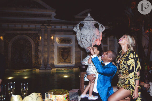 Beyoncé e Jay Z só tem uma filha, Blue Ivy, de 2 anos