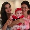 Thais Fersoza passou o Natal com a filha, Melinda, e a família