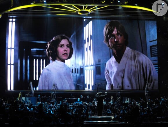 Carrie Fisher interpretou a princesa Leia na saga 'Star Wars'