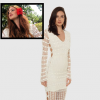 O vestido branco usado por Marina Ruy Barbosa em Noronha no dia 3 de janeiro de 2017 é da Bo.Bô e está à venda no site da marca por R$ 1.998,00. A atriz usou a peça de tricot no último café-da-manhã da viagem