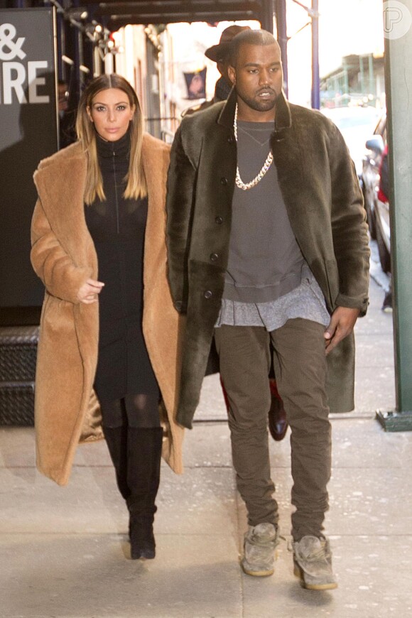 Kim Kardashian e Kanye West ficaram noivos em 2013