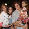 Casada com Leonardo Nogueira, Giovanna Antonelli é mãe das gêmeas Antônia e Sofia, de 6 anos