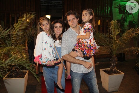 Casada com Leonardo Nogueira, Giovanna Antonelli é mãe das gêmeas Antônia e Sofia, de 6 anos