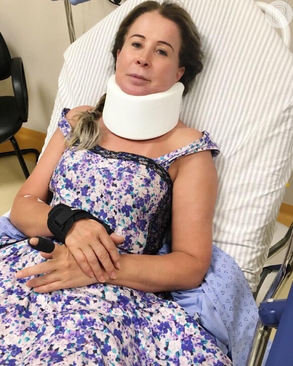 Zilu Camargo passou dois dias internada após desmaiar enquanto dirigia