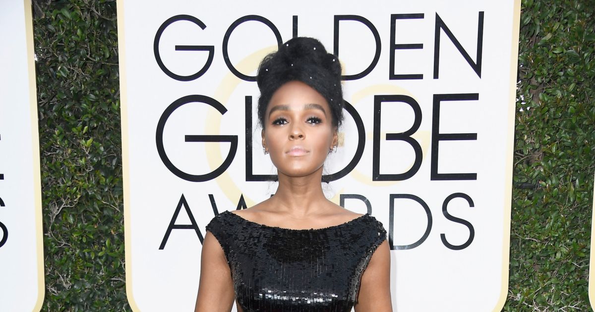 Janelle Monáe de Armani Privé no '74° Globo de Ouro', em Los Angeles, nos Estados Unidos