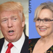 Trump critica Meryl Streep após discurso no Globo de Ouro: 'Amante de Hillary'