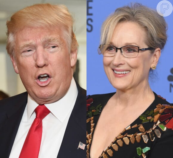 Donald Trump criticou Meryl Streep após o discurso da atriz no Globo de Ouro, neste domingo, 8 de janeiro de 2017