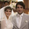 Letícia (Isabella Santoni) e Thiago (Humberto Carrão) vão subir ao altar nos próximos capítulos de 'A Lei do Amor'