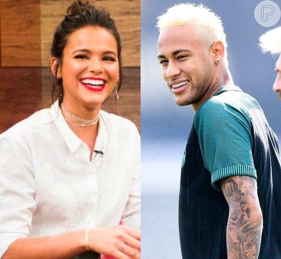 Neymar, após férias com Marquezine, brinca em foto de amigo