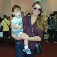 Filho de Alinne Moraes fica doente e atriz não vai a pré-estreia de filme