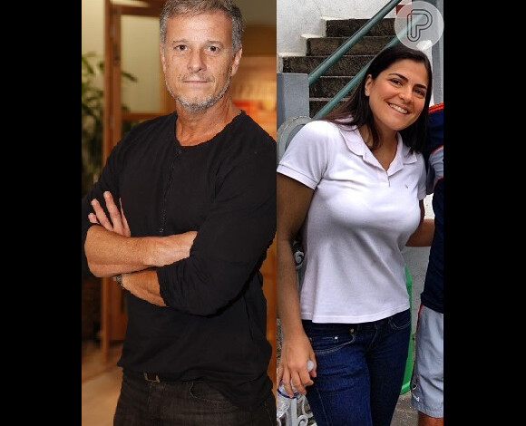 Marcello Novaes terminou seu namoro de 4 meses com a jornalista esportiva Samyra Ponce de Leon