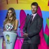 Fernanda Lima e Rodrigo Hilbert no sorteio dos grupos da Copa do Mundo 2014