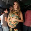 Rafa Brites deu à luz Rocco, seu primeiro filho com Felipe Andreoli, no dia 02 de fevereiro de 2017