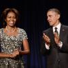 Barack Obama homenageou a esposa, Michelle Obama durante o café da manhã, em Washington