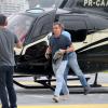 Luciano Huck usa um helicóptero para se deslocar no Rio de Janeiro e fugir do trânsito na cidade