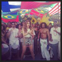 Jennifer Lopez, Claudia Leitte e Pitbull gravam clipe da música da Copa do Mundo