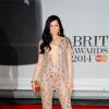 Jessie J no BRIT Awards 2014, realizado em Londres na noite desta quarta-feira, 19 de fevereiro de 2014
