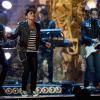 Bruno Mars no BRIT Awards 2014, realizado em Londres na noite desta quarta-feira, 19 de fevereiro de 2014