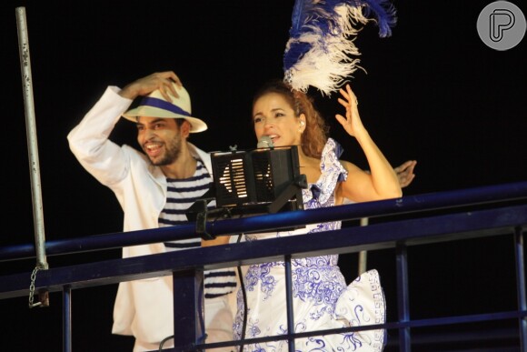 Daniela Mercury homenageia Dorival Caymmi no Carnaval de Salvador