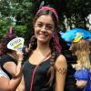 Sophie Charlotte curte bloco de rua no Rio de Janeiro vestida de índia