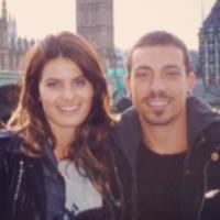 Isabelli Fontana viaja a Londres com o namorado, Di Ferrero: 'Eu e meu amor'