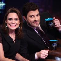 Entrevista com Rachel Sheherazade deixa SBT empatado com a Globo em 1º lugar