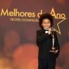 'Melhores do Ano': JP Rufino levou o troféu de melhor ator mirim por sua atuação em 'Além do Horizonte'