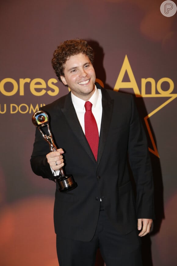 Thiago Fragoso foi eleito o melhor ator coadjuvante por sua atuação em 'Amor à Vida'