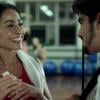 Cenas do filme 'A Grande Vitória', estrelado por Caio Castro e Sabrina Sato, que vivem um par romântico. A estreia será em maio de 2014