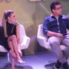 Fernanda Lima e André Marques na coletiva de imprensa do reality musical 'SuperStar', na tarde desta quarta-feira, 26 de março de 2014, no Projac, no Rio de Janeiro