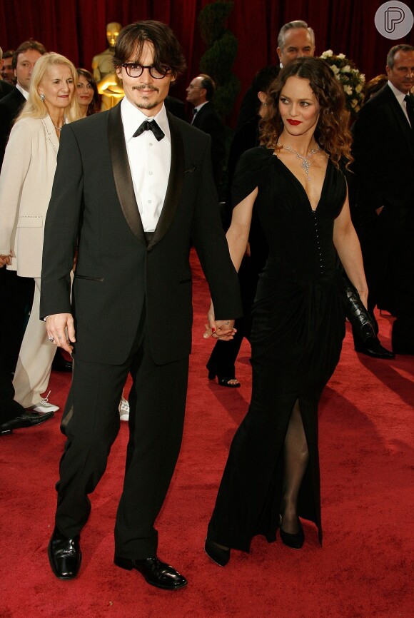 Johnny Depp foi casado com Vanessa Paradis