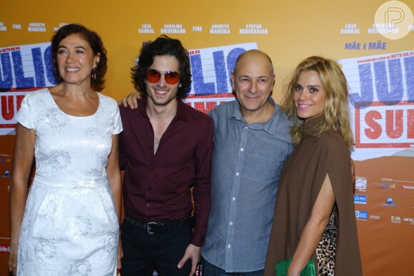 Famosos vão à pré-estreia do filme 'Julio Sumiu' no Rio de Janeiro