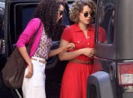 Taís Araújo, Leandra Leal e Cláudia Abreu almoçam juntas em restaurante no Rio