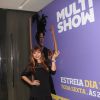 Samantha Schmutz lança o programa 'Não tá Fácil pra Ninguém', do canal pago Multishow, com a presença de amigos famosos, em 8 de abril de 2014