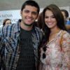 Bruno namora a atriz Yanna Lavigne, que fez questão de esclarecer que não sente ciúmes das cenas dele com Marquezine