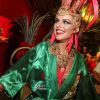 A atriz brilhou na Sapucaí no Carnaval carioca deste ano como um dos destaques da Grande Rio