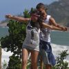 Anitta gravou o clipe da música 'Zen' com o ator Victor Sparapane, no Rio de Janeiro