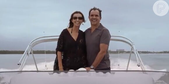 Humberto Martins protagoniza cenas românticas com Mônica Martelli no filme 'Os Homens São de Marte... E É Pra Lá Que Eu Vou'