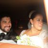 Edu Pedroso se casou com Silvia Abravanel em um cerimônia discreta para amigos em familiares, em dezembro de 2013