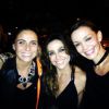 Giovanna Antonelli, Monique Curi e Julia Lemmertz curtiram a festa pelos 100 capítulos da novela 'Em Família' na noite deste sábado, 17 de maio de 2014