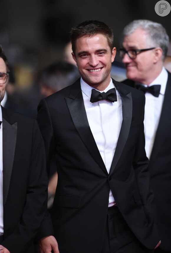 Robert Pattinson prestigia a prmeière de 'The Rover' no Festival de Cannes 2014, em 18 de maio de 2014