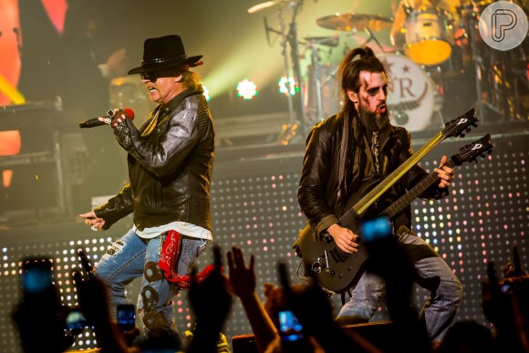 Recentemente o Guns N' Roses veio ao Brasil para shows em São Paulo, Rio de Janeiro, Brasília, Recife, Fortaleza, Belo Horizonte, Curitiba, Porto Alegre e Florianópolis