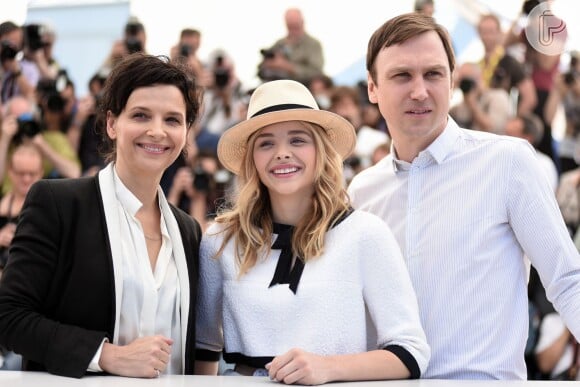 Juliette Binoche, Chloe Grace Moretz, Lars Eidinger divulgam o filme 'Sils of Clouds Maria' durante o Festival de Cannes 2014