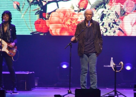 Erasmo Carlos dedicou o show no Rio ao filho Alexandre Pessoal, o Gugu