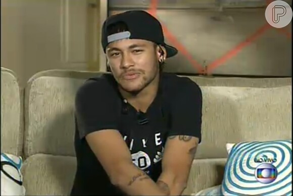 Neymar confirmou no 'Domingão do Faustão' de domingo, 25 de maio de 2014, que reatou o namoro com Bruna Marquezine. 'Sempre estivemos juntos', disse o jogador 
