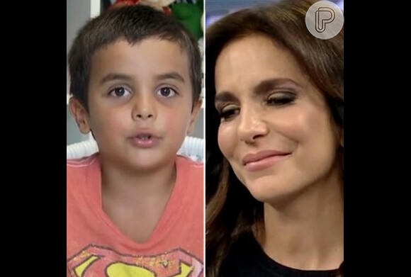 Ivete Sangalo é mãe de Marcelo, de 4 anos